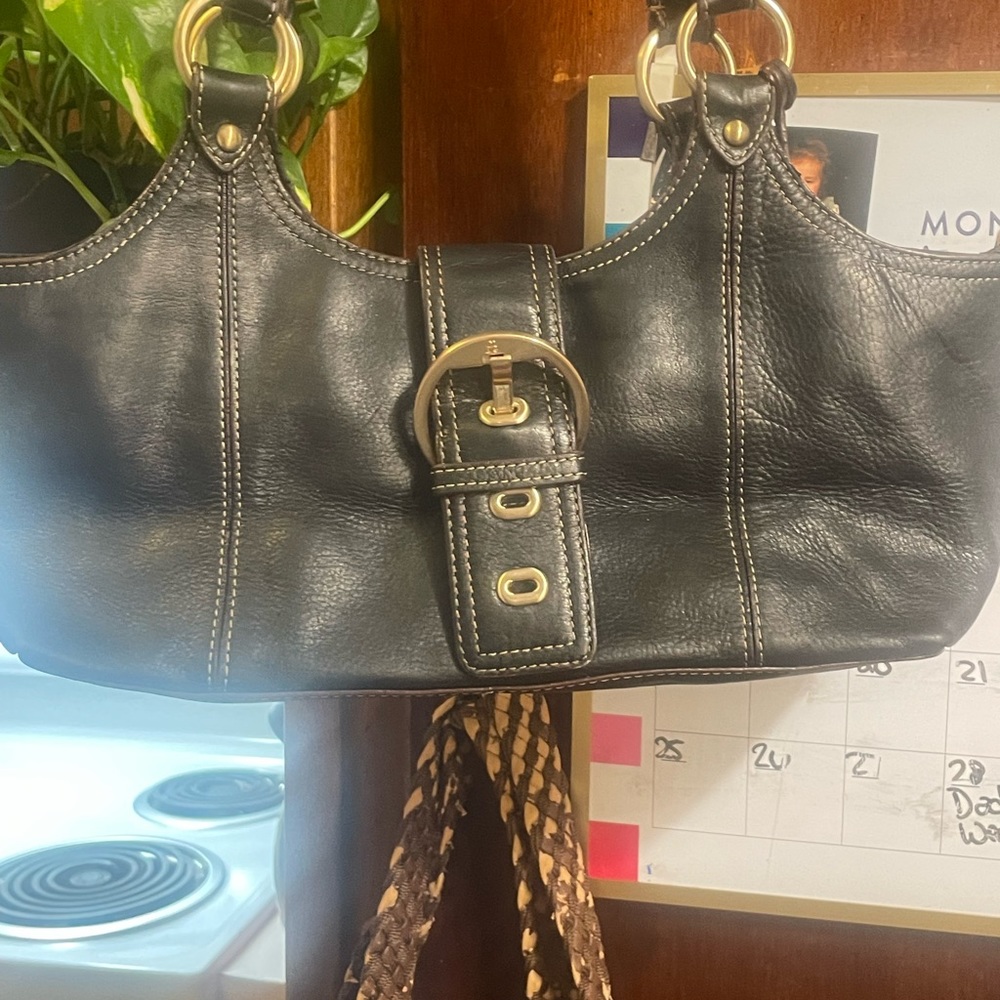Black Aigner purse